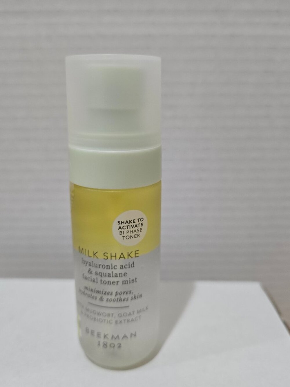 Beekman 1802 Milk Shake Hyaluronic Acid & Squalane Facial Toner Mist 2 oz New